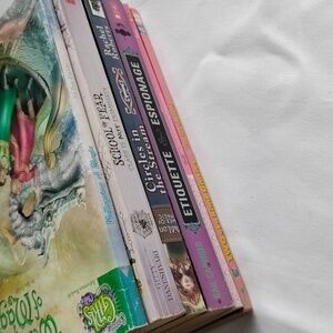 Bundle Of 6 Girls Paperback Books Barbie Fantasy YA